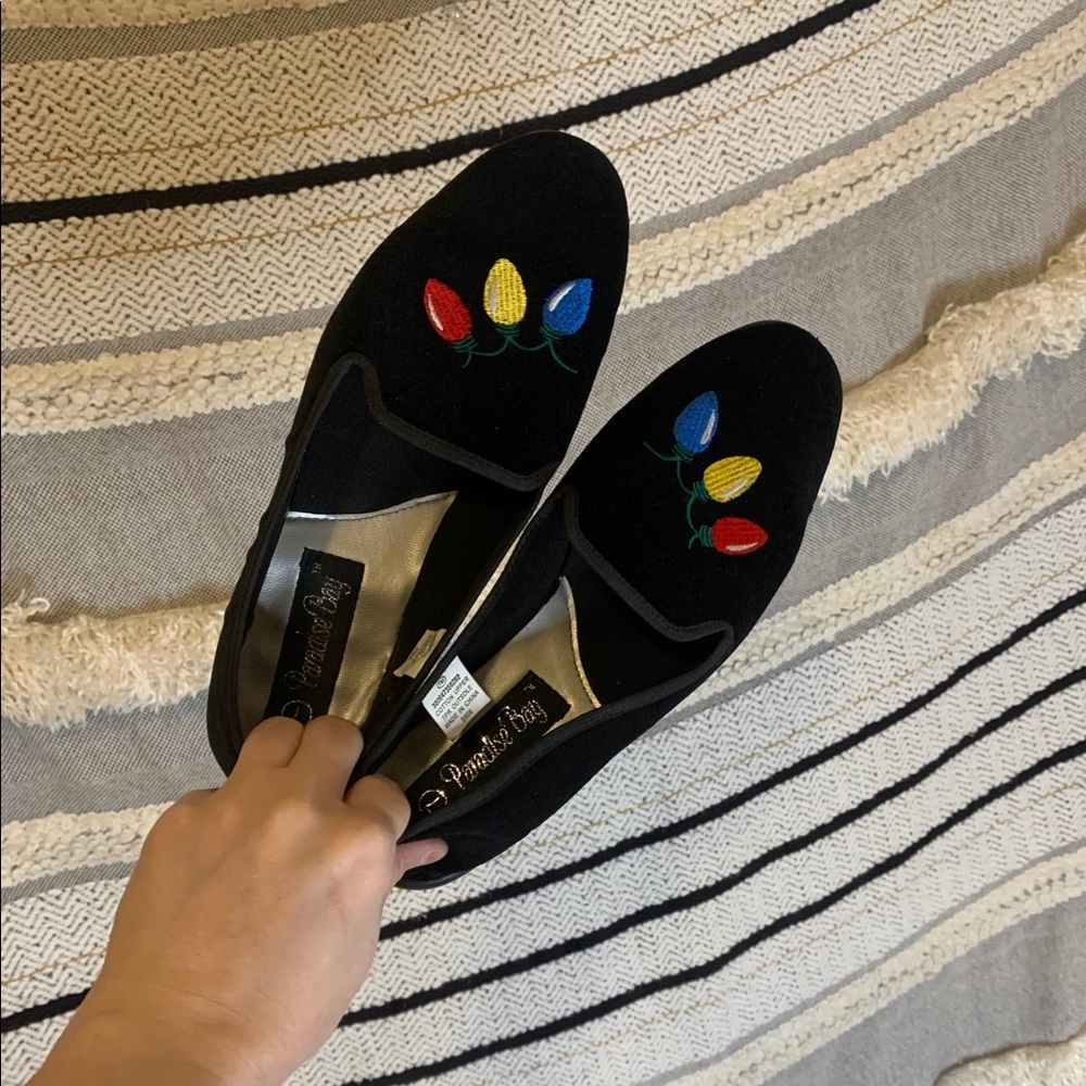 Vintage Christmas Loafers
